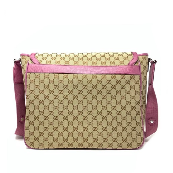 Gucci Diaper Bag in Pink - Picture 3 of 8
